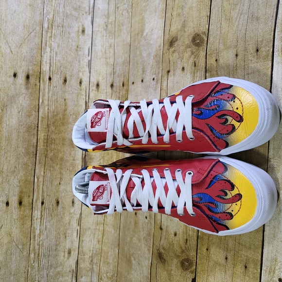 VANS (FLAMES) HIGH TOPS 508357 - Picture 4 of 6